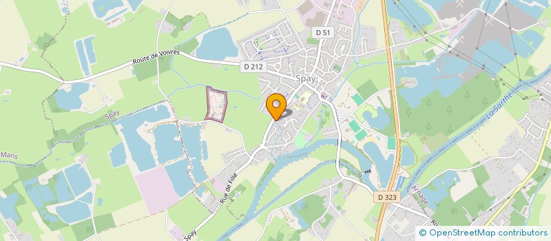 localisation de l'entreprise MONSIEUR JORDAN GOULETTE  SPAY