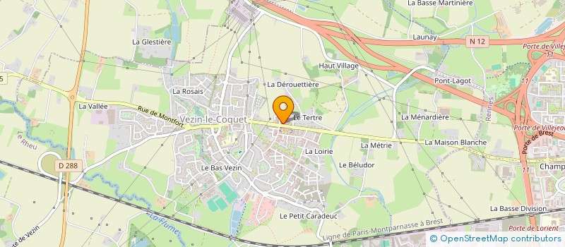 localisation de l'entreprise MONSIEUR JORDAN GREDOIRE  VEZIN-LE-COQUET