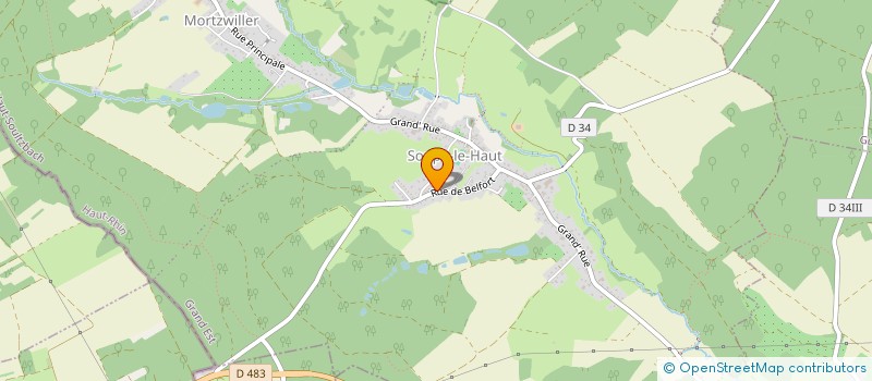 localisation de l'entreprise MONSIEUR JORDAN GREGORC  LE HAUT SOULTZBACH