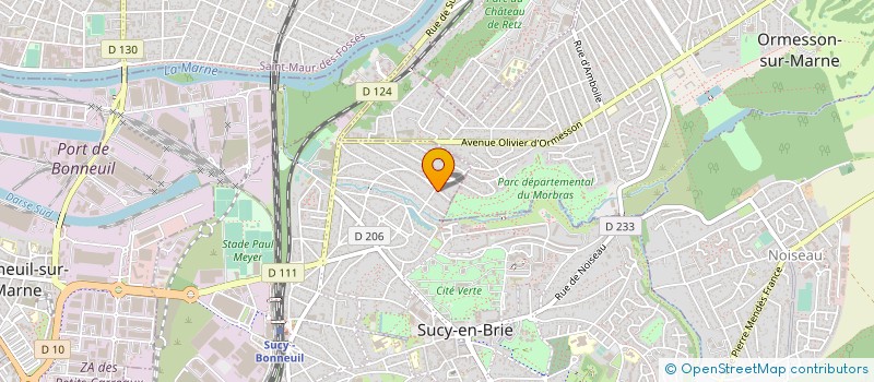 localisation de l'entreprise MONSIEUR JORDAN GROGNIER  SUCY-EN-BRIE