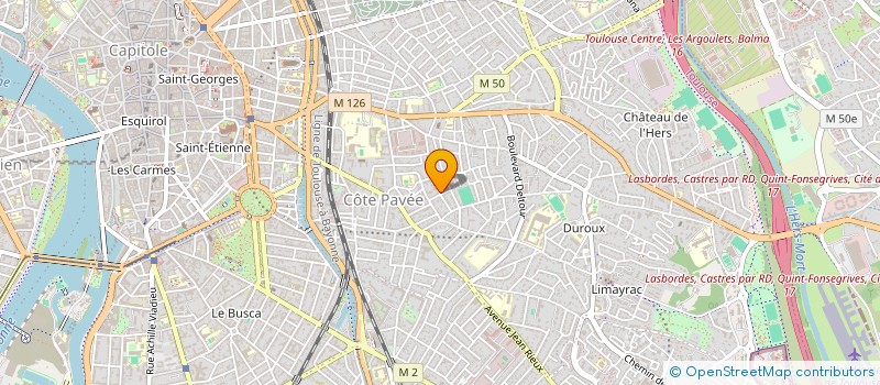 localisation de l'entreprise MONSIEUR JORDAN GUEDMA à TOULOUSE