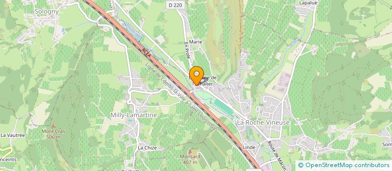 localisation de l'entreprise MONSIEUR JORDAN GUILLEMAUD  BERZE-LA-VILLE