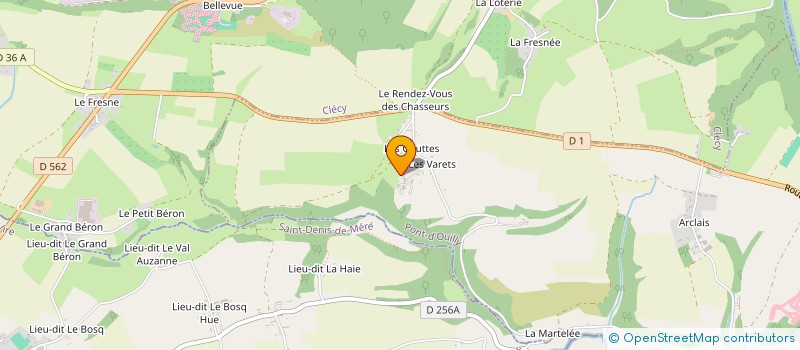 localisation de l'entreprise MONSIEUR JORDAN GUIRADO  PONT-D'OUILLY