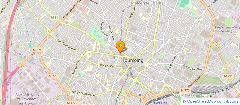 localisation de l'entreprise MONSIEUR JORDAN GUNS  TOURCOING