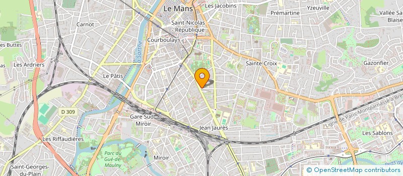 localisation de l'entreprise MONSIEUR JORDAN HAINAUT  LE MANS