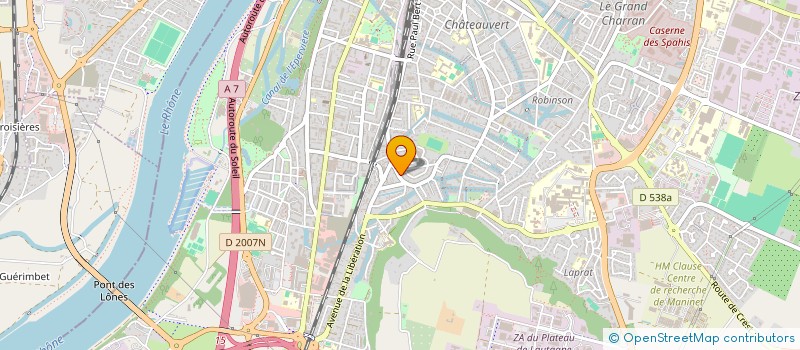 localisation de l'entreprise MONSIEUR JORDAN HAMID  VALENCE