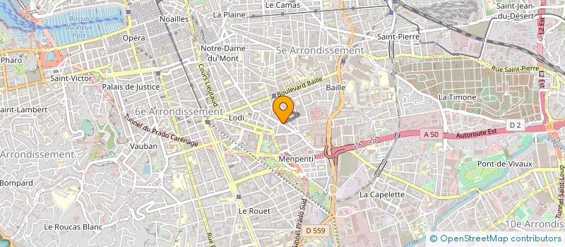 localisation de l'entreprise MONSIEUR JORDAN HAMLAOUI à MARSEILLE