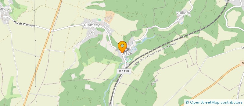 localisation de l'entreprise MONSIEUR JORDAN HAPPILLON  BRAYE