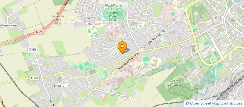 localisation de l'entreprise MONSIEUR JORDAN HARDUIN  DAINVILLE