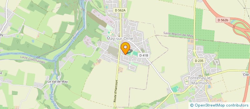 localisation de l'entreprise MONSIEUR JORDAN HAREL  SAINT-MARTIN-DE-MAY