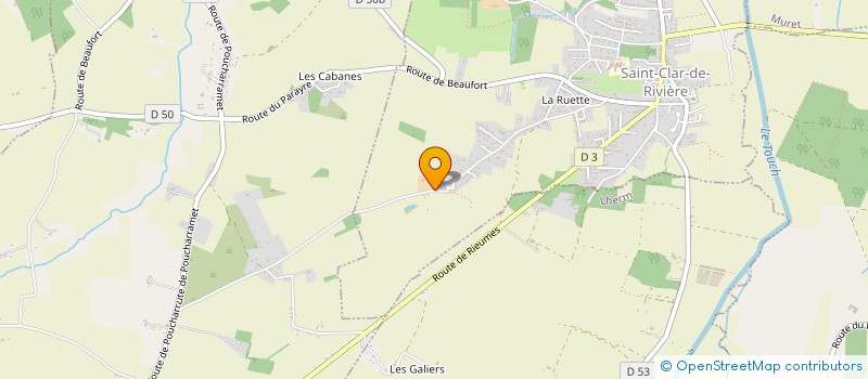 localisation de l'entreprise MONSIEUR JORDAN HARTZ  SAINT-CLAR-DE-RIVIERE