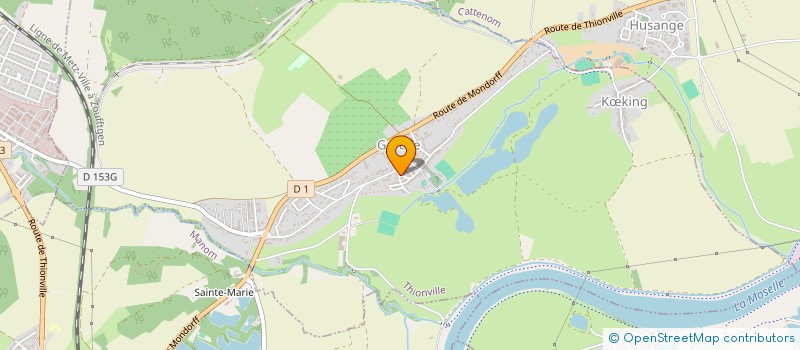 localisation de l'entreprise MONSIEUR JORDAN HAUPERT  THIONVILLE