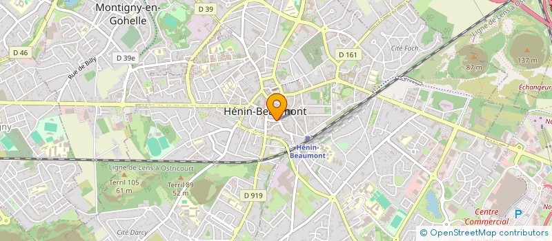 localisation de l'entreprise MONSIEUR JORDAN HAVET à HENIN-BEAUMONT