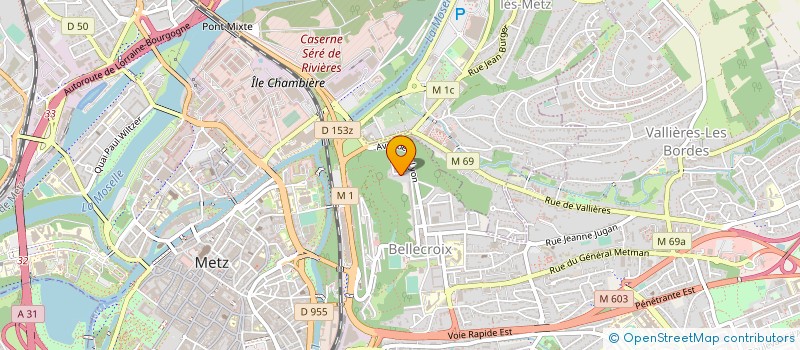 localisation de l'entreprise MONSIEUR JORDAN HEILIG  METZ