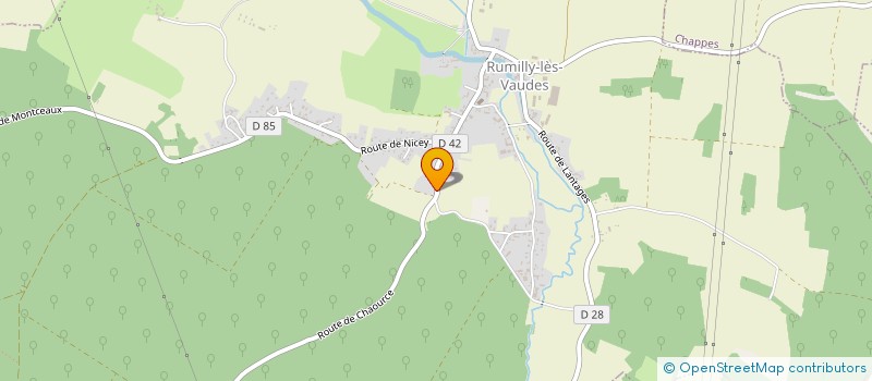 localisation de l'entreprise MONSIEUR JORDAN HEROLT  RUMILLY-LES-VAUDES