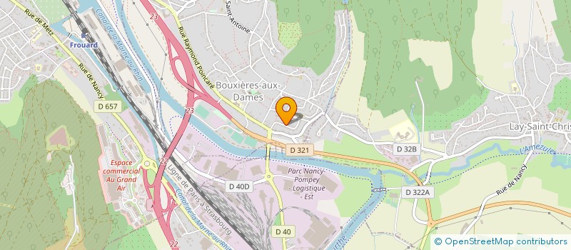 localisation de l'entreprise MONSIEUR JORDAN HUMBERT  BOUXIERES-AUX-DAMES