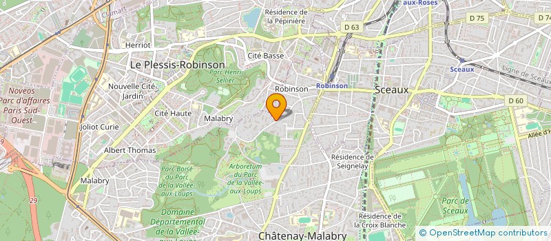 localisation de l'entreprise MONSIEUR JORDAN IMART  CHATENAY-MALABRY