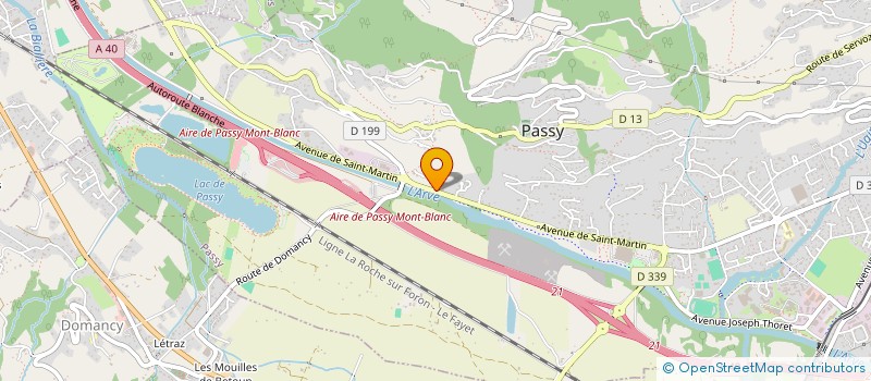 localisation de l'entreprise MONSIEUR JORDAN INDERSCHIT  PASSY