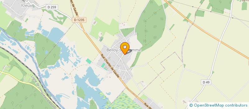 localisation de l'entreprise MONSIEUR JORDAN JAMMES  BELLOY-SUR-SOMME