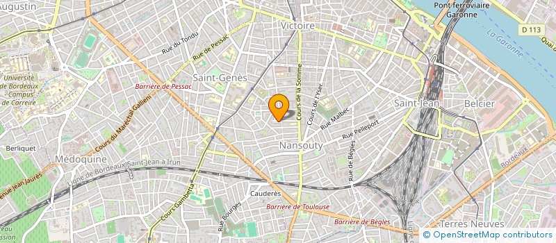 localisation de l'entreprise MONSIEUR JORDAN JANNIERE  BORDEAUX