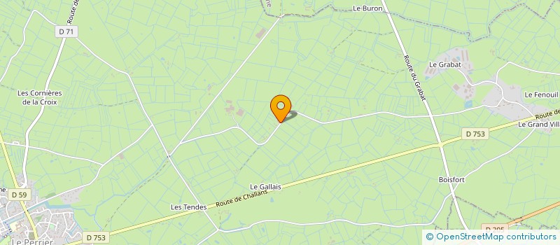 localisation de l'entreprise MONSIEUR JORDAN JAUNATRE  LE PERRIER