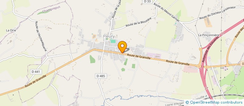 localisation de l'entreprise MONSIEUR JORDAN JEAN  FLEURY