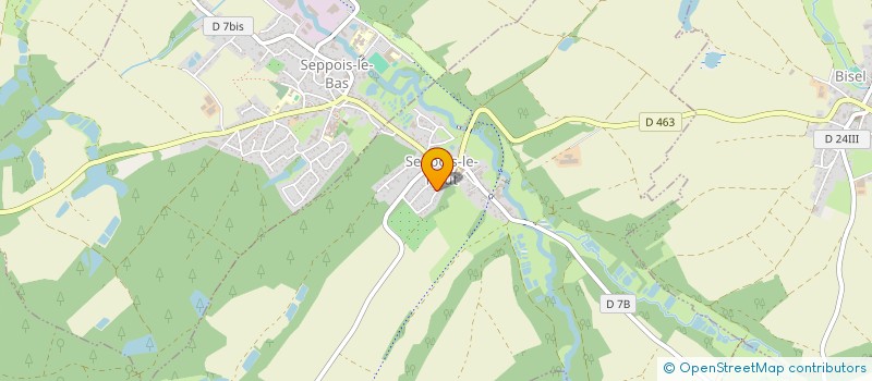 localisation de l'entreprise MONSIEUR JORDAN JEANGERARD  SEPPOIS-LE-HAUT