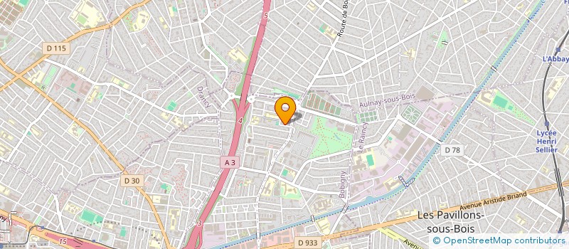 localisation de l'entreprise MONSIEUR JORDAN JOSEPH-MONROSE  BONDY