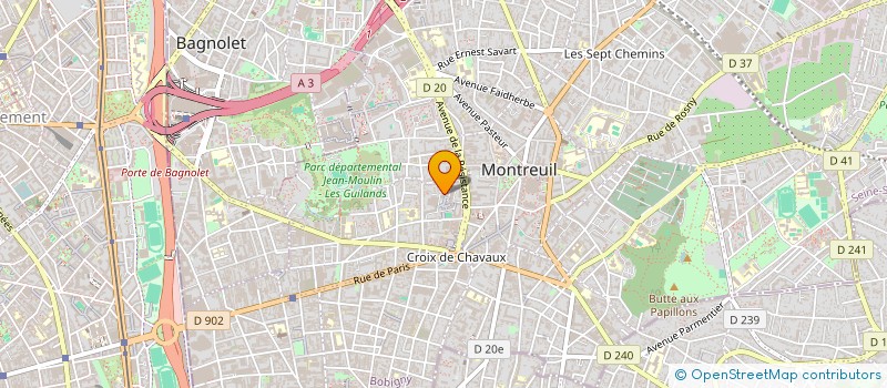localisation de l'entreprise MONSIEUR JORDAN KHALDI à MONTREUIL
