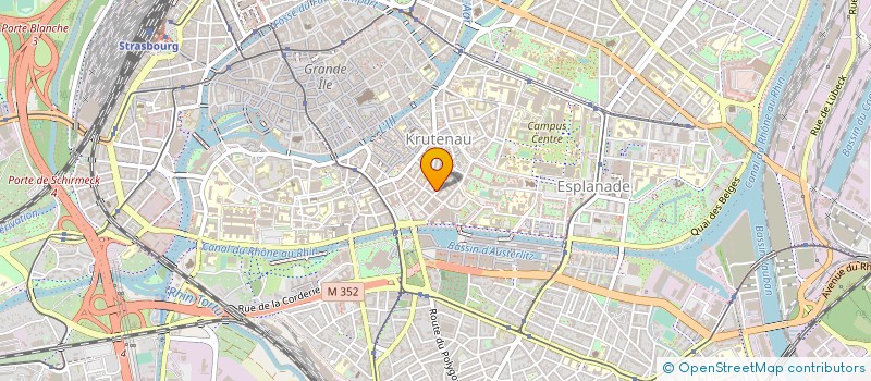 localisation de l'entreprise MONSIEUR JORDAN KOEHLER à STRASBOURG