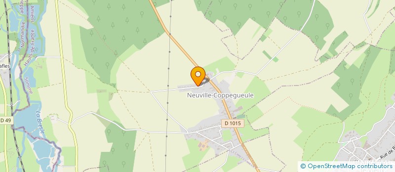 localisation de l'entreprise MONSIEUR JORDAN LACORNE  NEUVILLE-COPPEGUEULE