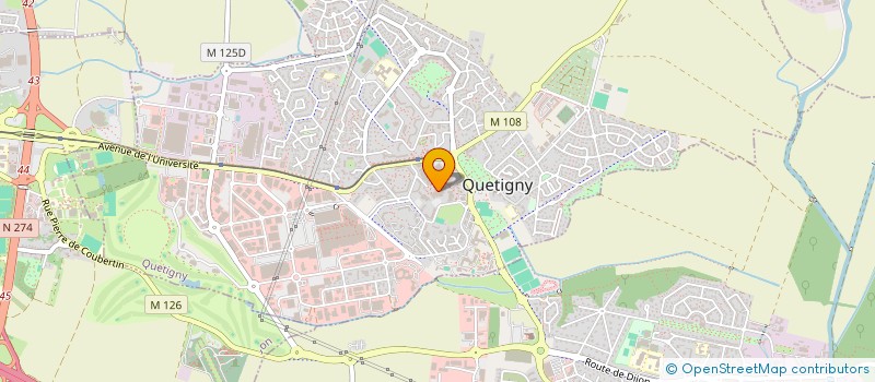 localisation de l'entreprise MONSIEUR JORDAN LAMBERT à QUETIGNY