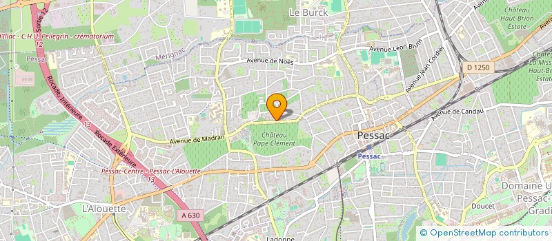 localisation de l'entreprise MONSIEUR JORDAN LARCHE  PESSAC