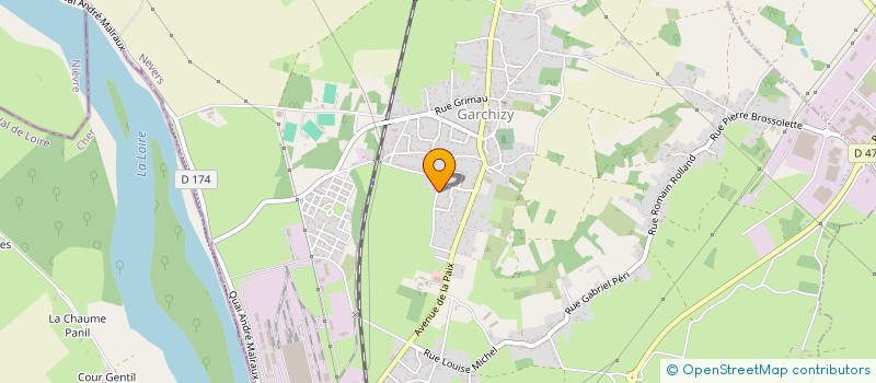 localisation de l'entreprise MONSIEUR JORDAN LAVAULT  GARCHIZY