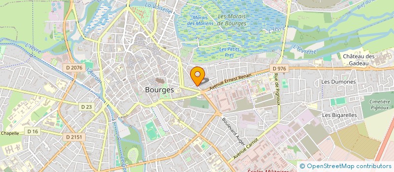 localisation de l'entreprise MONSIEUR JORDAN LE GOIC  BOURGES