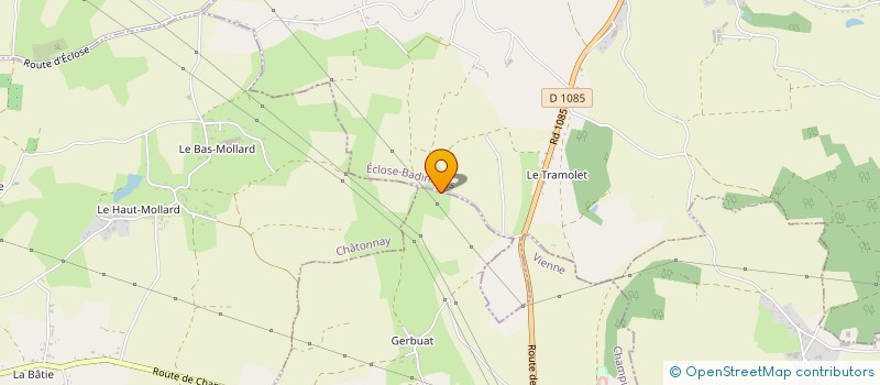 localisation de l'entreprise MONSIEUR JORDAN LE LAY  CHAMPIER