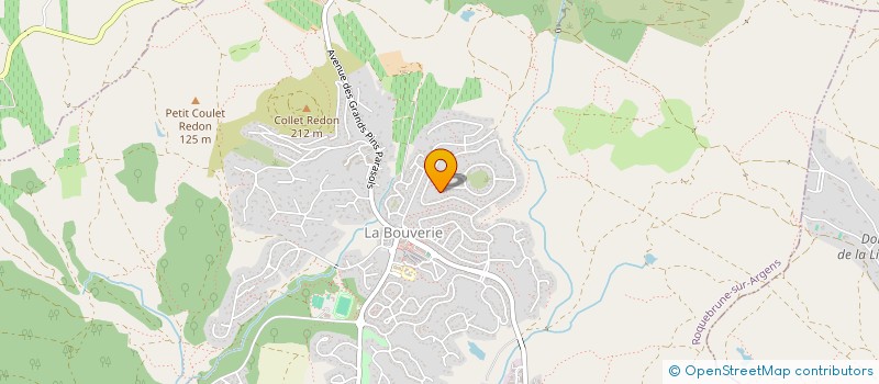 localisation de l'entreprise MONSIEUR JORDAN LEDIEU à ROQUEBRUNE-SUR-ARGENS