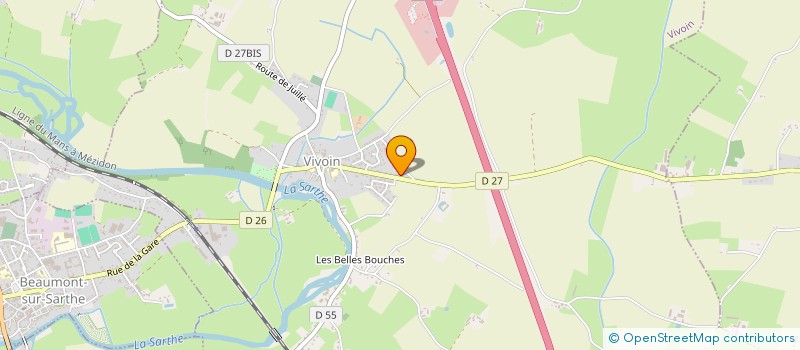 localisation de l'entreprise MONSIEUR JORDAN LEDUC  VIVOIN