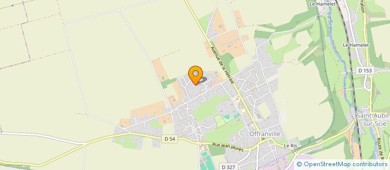 localisation de l'entreprise MONSIEUR JORDAN LEFEBVRE  OFFRANVILLE