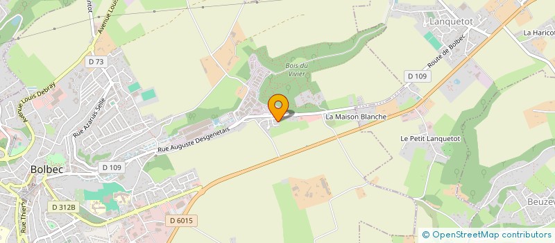 localisation de l'entreprise MONSIEUR JORDAN LEFEBVRE  BOLBEC