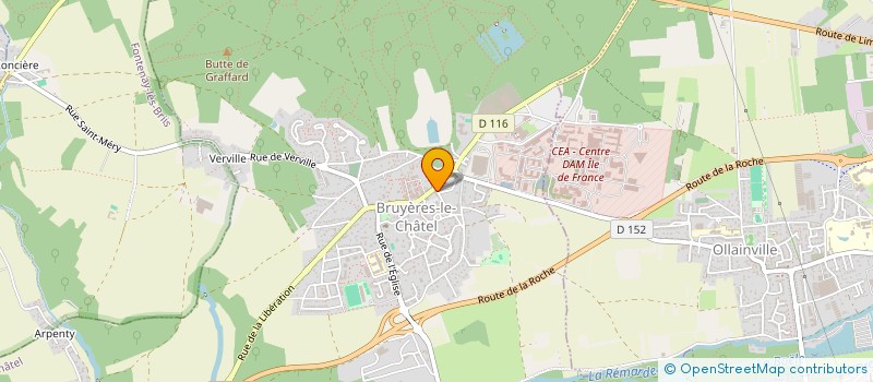 localisation de l'entreprise MONSIEUR JORDAN LEGRAS  BRUYERES-LE-CHATEL