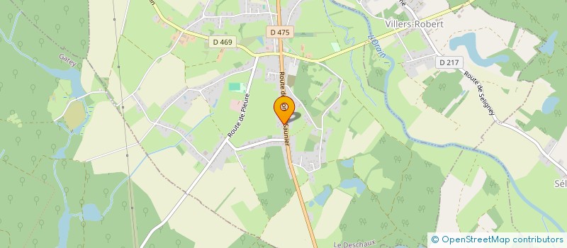 localisation de l'entreprise MONSIEUR JORDAN LEONE  LE DESCHAUX