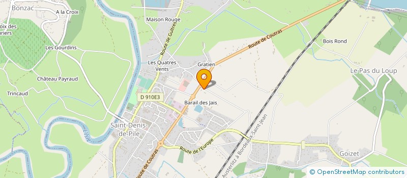 localisation de l'entreprise MONSIEUR JORDAN LEPINE  SAINT-DENIS-DE-PILE