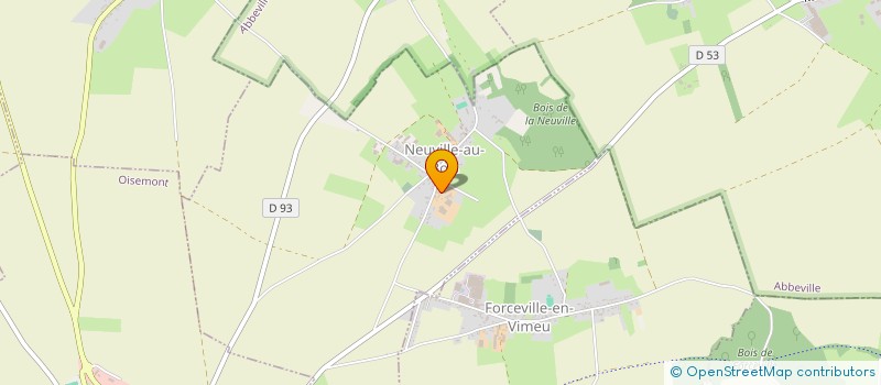 localisation de l'entreprise MONSIEUR JORDAN LETUVE  NEUVILLE-AU-BOIS