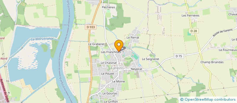 localisation de l'entreprise MONSIEUR JORDAN LION à FAREINS