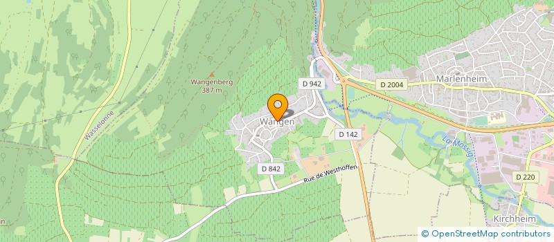 localisation de l'entreprise MONSIEUR JORDAN LISKIEWICZ  WANGEN