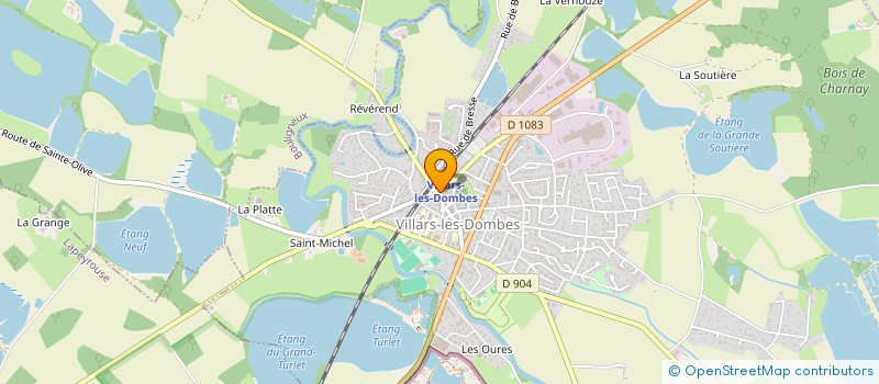 localisation de l'entreprise MONSIEUR JORDAN LONGCHE  VILLARS-LES-DOMBES