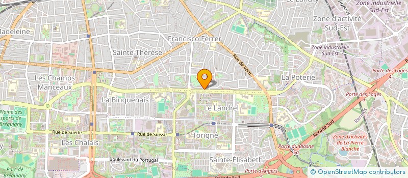 localisation de l'entreprise MONSIEUR JORDAN LUCE  RENNES