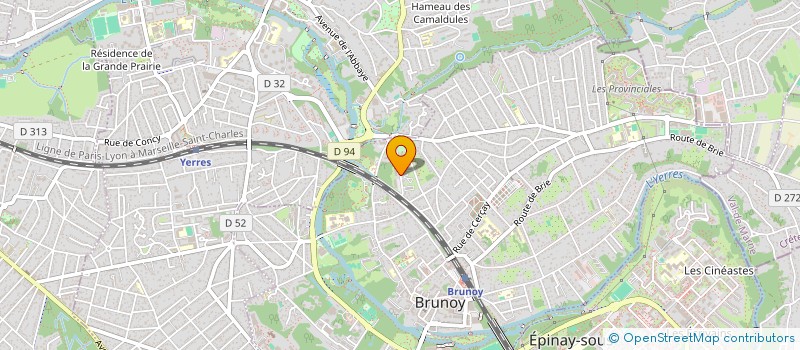 localisation de l'entreprise MONSIEUR JORDAN LUGAN  BRUNOY