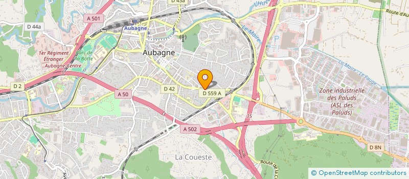 localisation de l'entreprise MONSIEUR JORDAN MANGANI à AUBAGNE